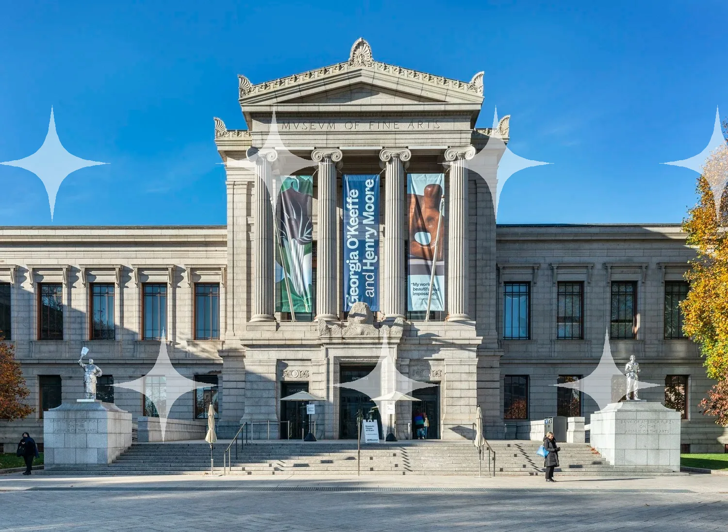 Museum Facade with Banners — photo 1
