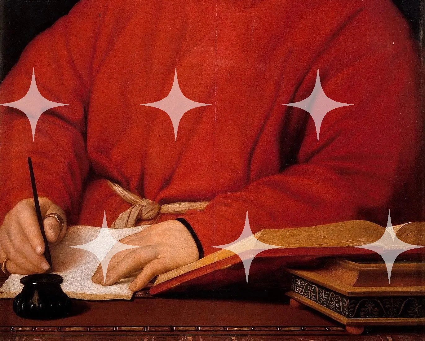 Scribe in a Red Robe — photo 1