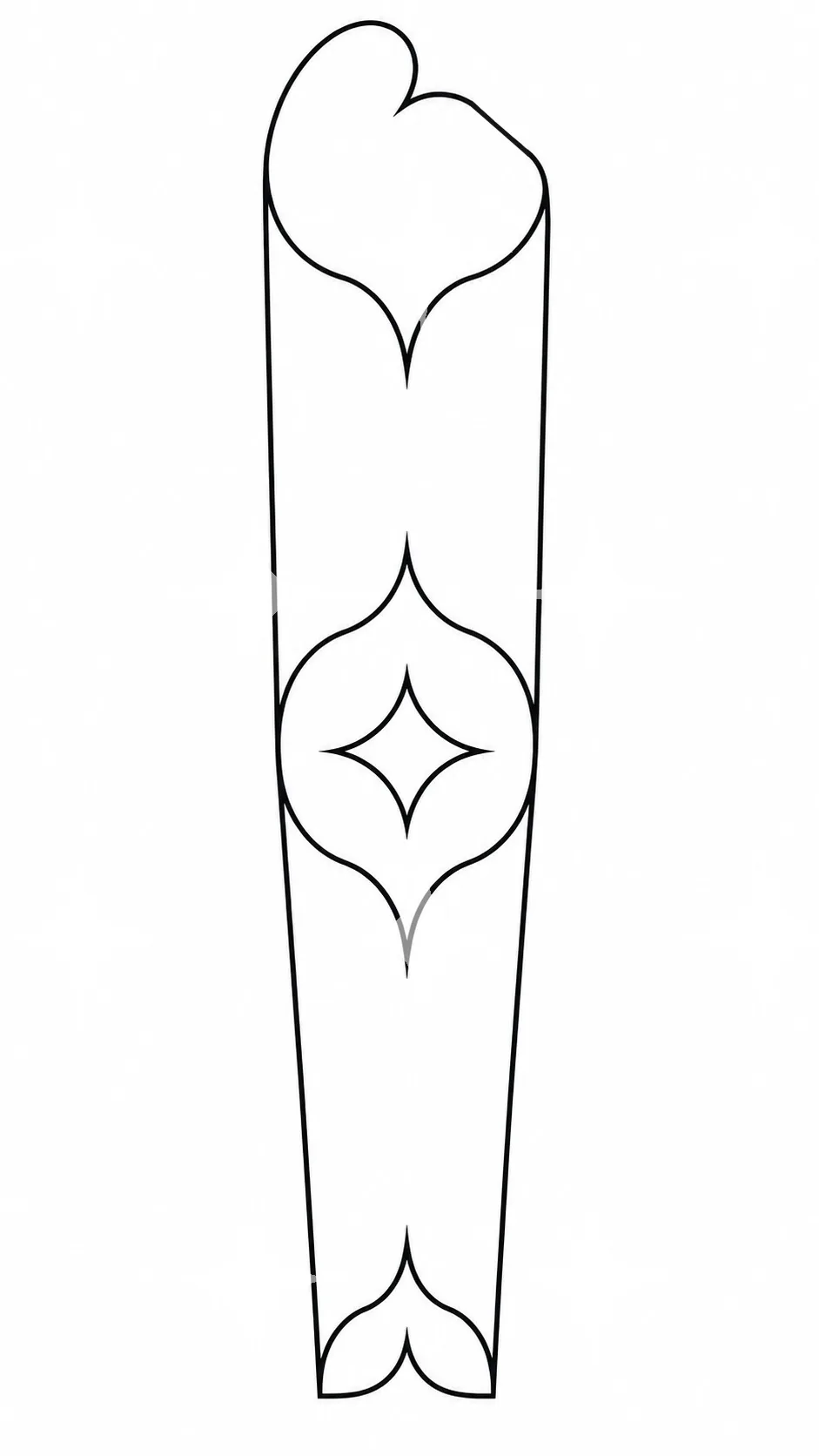 Elongated Ornament Panel — photo 1