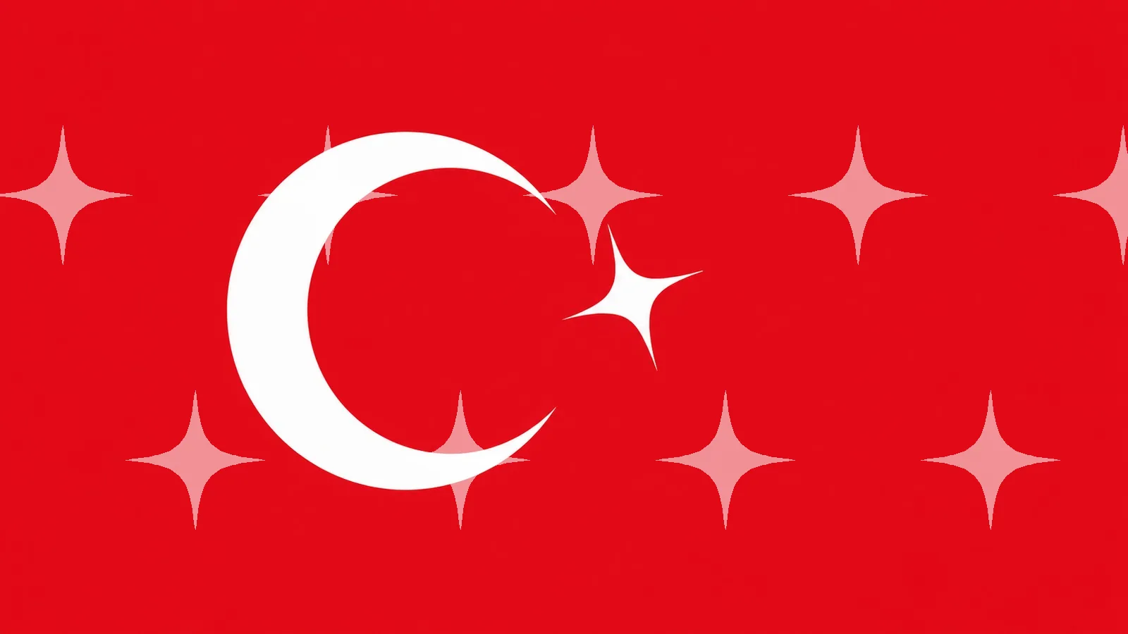 Crescent and Star Flag — photo 1