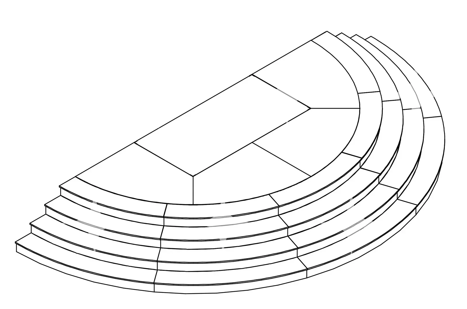 Amphitheatre Seating Diagram — photo 1