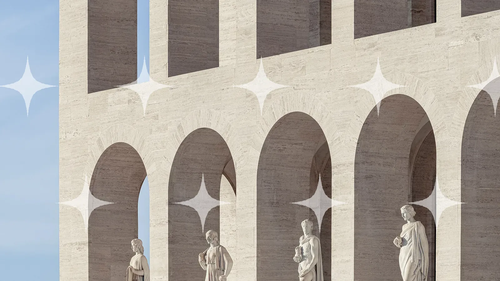 Palazzo della Civiltà Italiana, Arcade Detail — photo 1