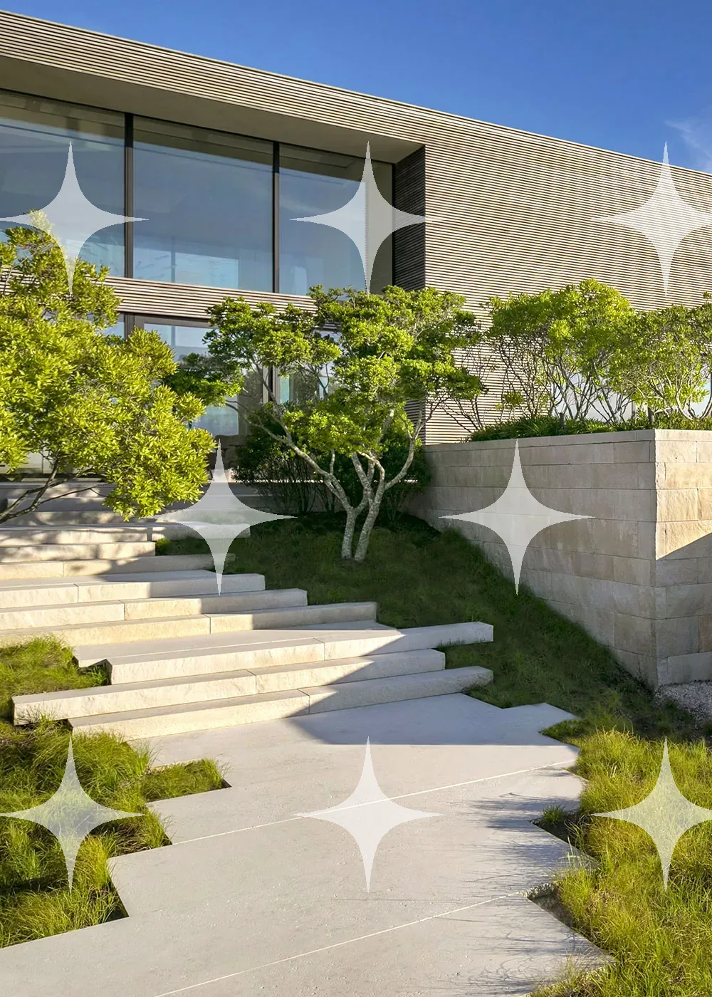 Stone Steps to a Glazed House — photo 1