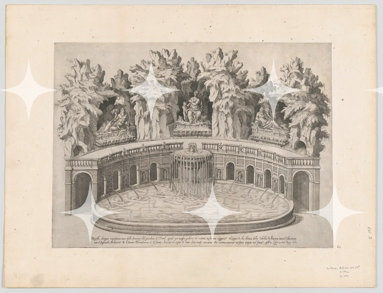 Baroque Festival Amphitheatre, Engraving — photo 1