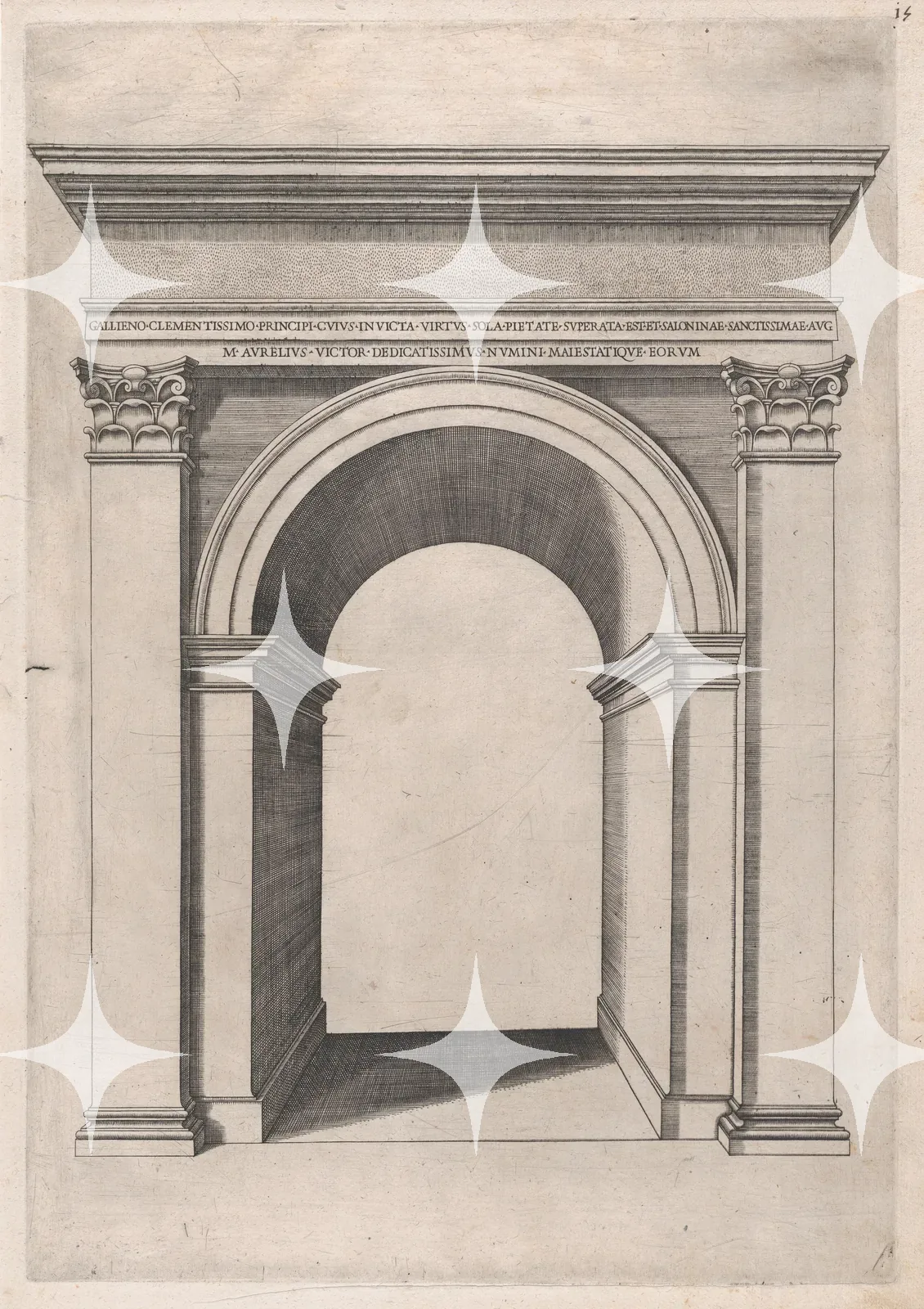 Triumphal Arch Elevation Study — photo 1