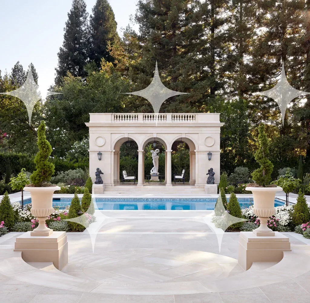 Pool Pavilion with Arches — photo 1