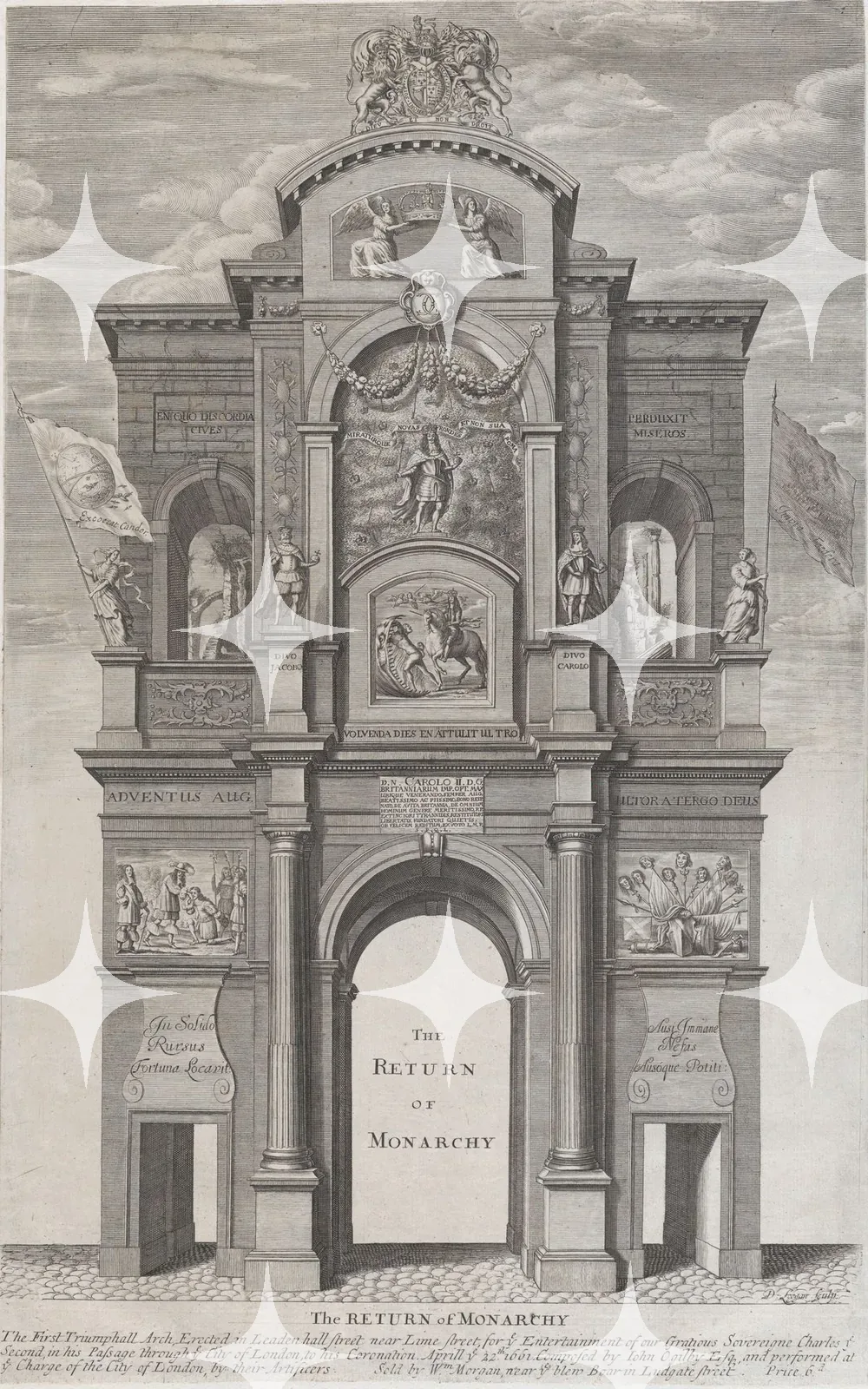 Ornamental Portal, Architectural Engraving — photo 1