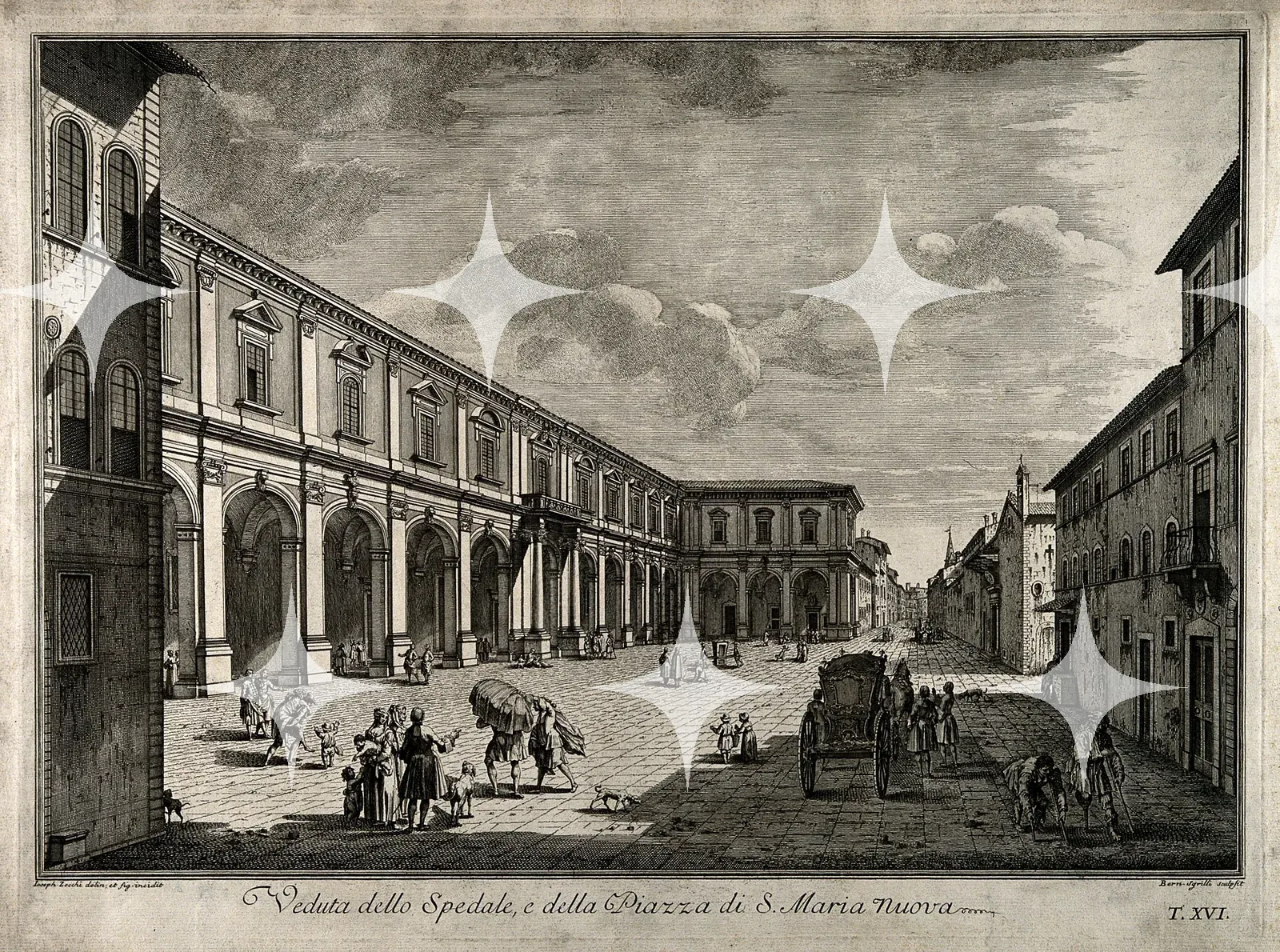 Arcaded Hospital and Piazza — photo 1