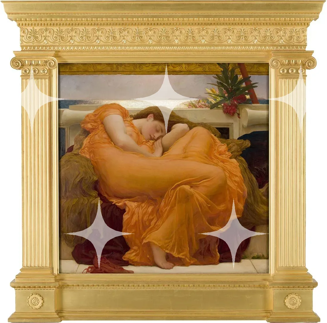 Frederic Leighton 'Flaming June', Framed — photo 1