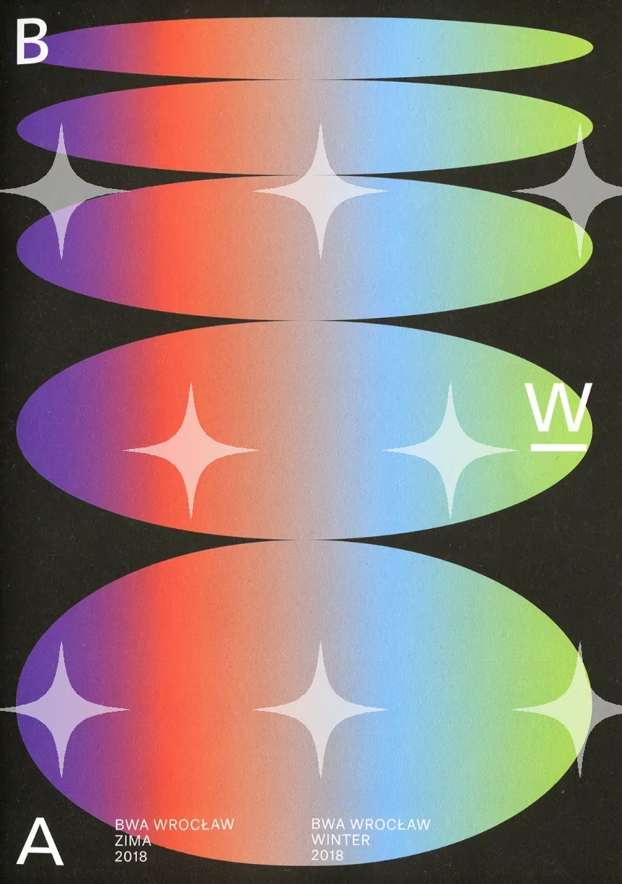 Gradient Ellipse Exhibition Poster — photo 1