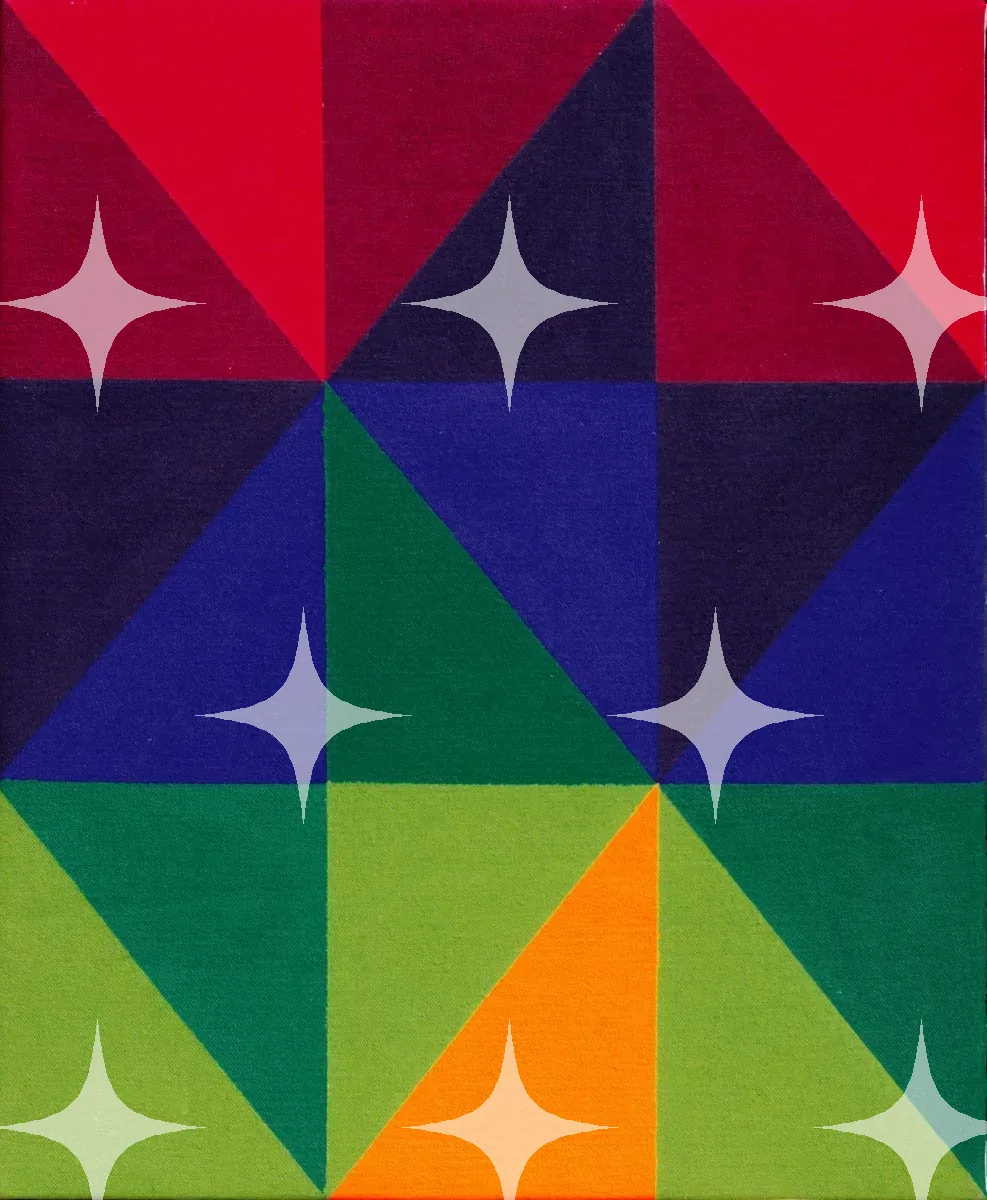 Triangle Grid Color Study — photo 1