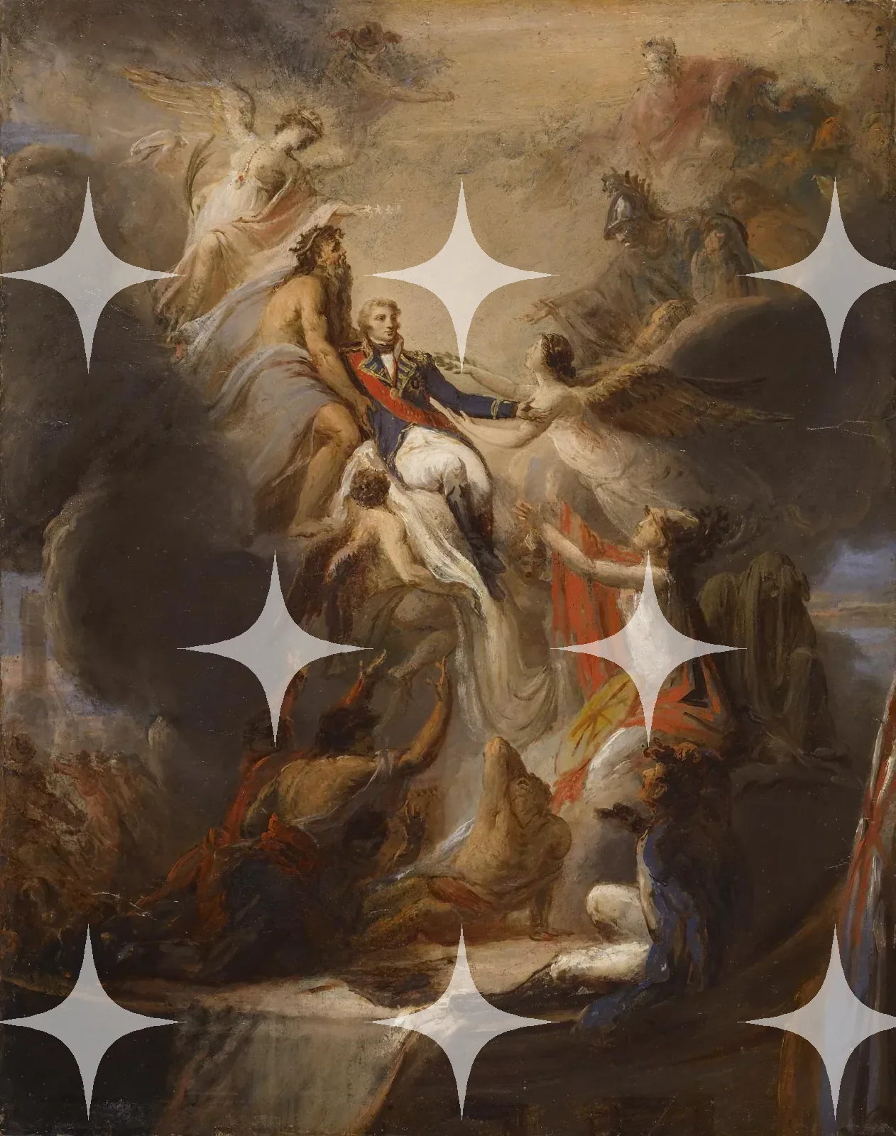 Allegorical Apotheosis of a Naval Hero Print — photo 1