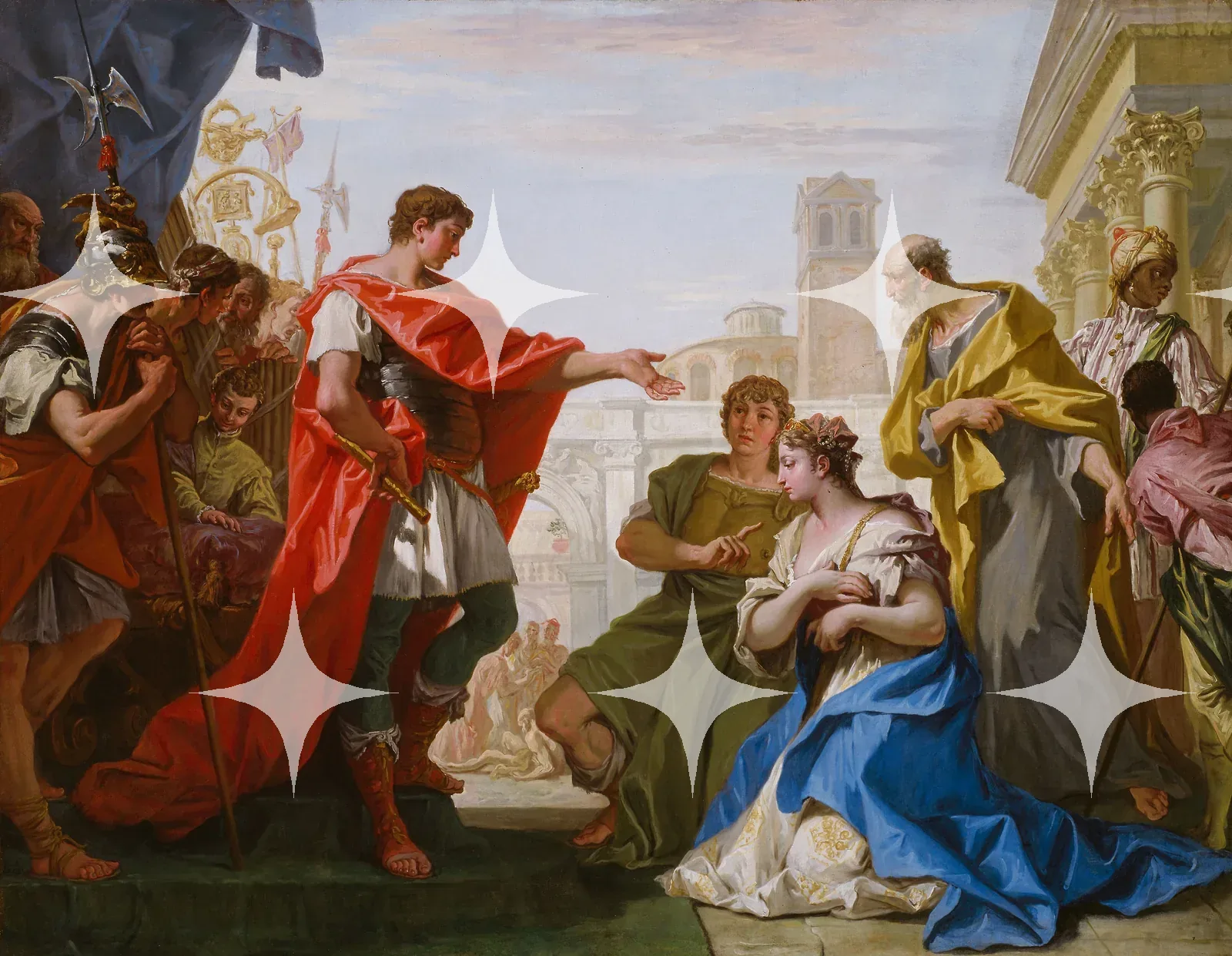 Sebastiano Ricci "The Continence of Scipio" Print — photo 1