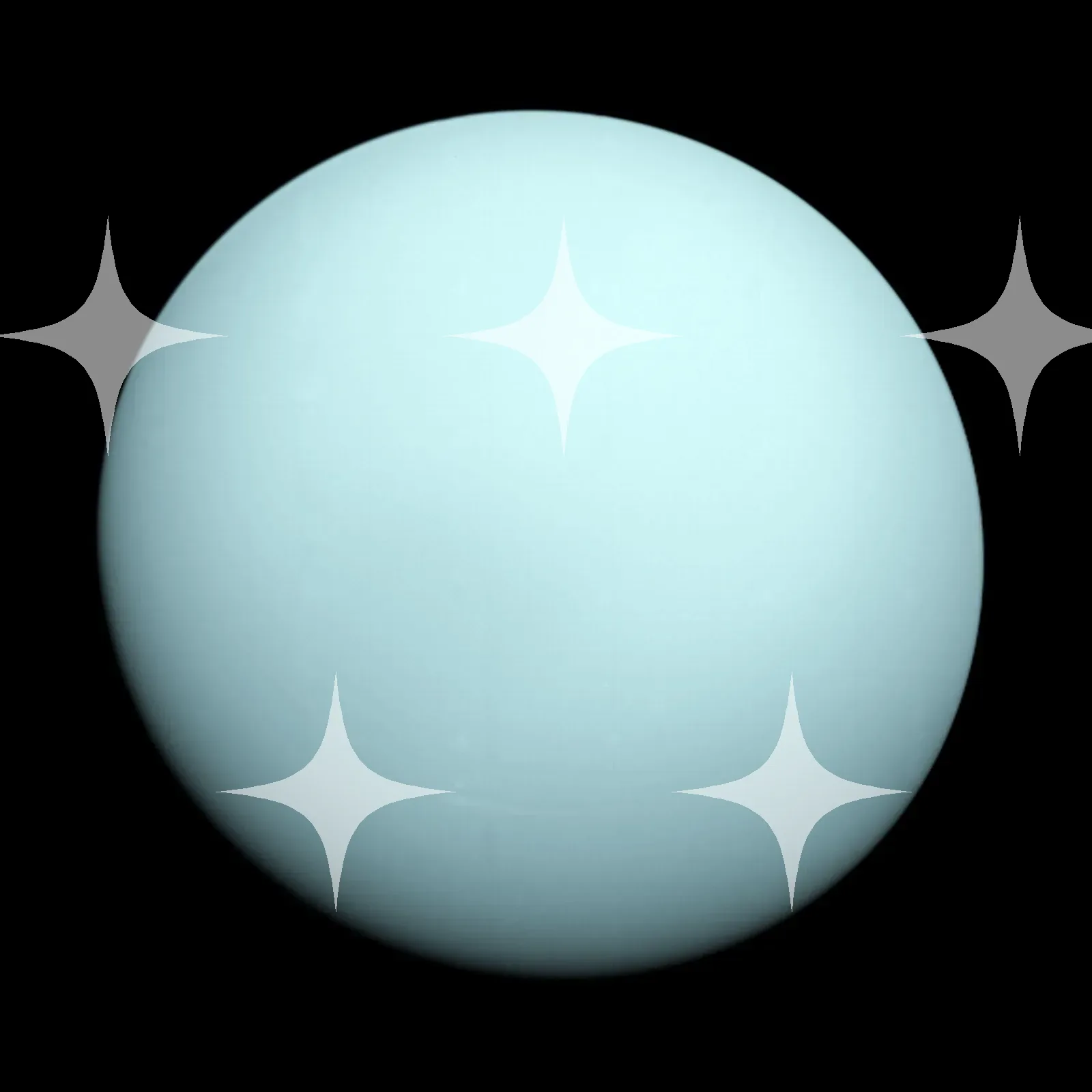 Uranus, Pale Blue Disc — photo 1