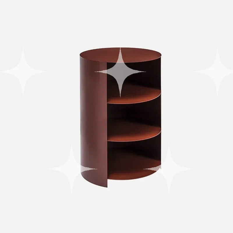 Hem Hide Pedestal, Red Brown — photo 1