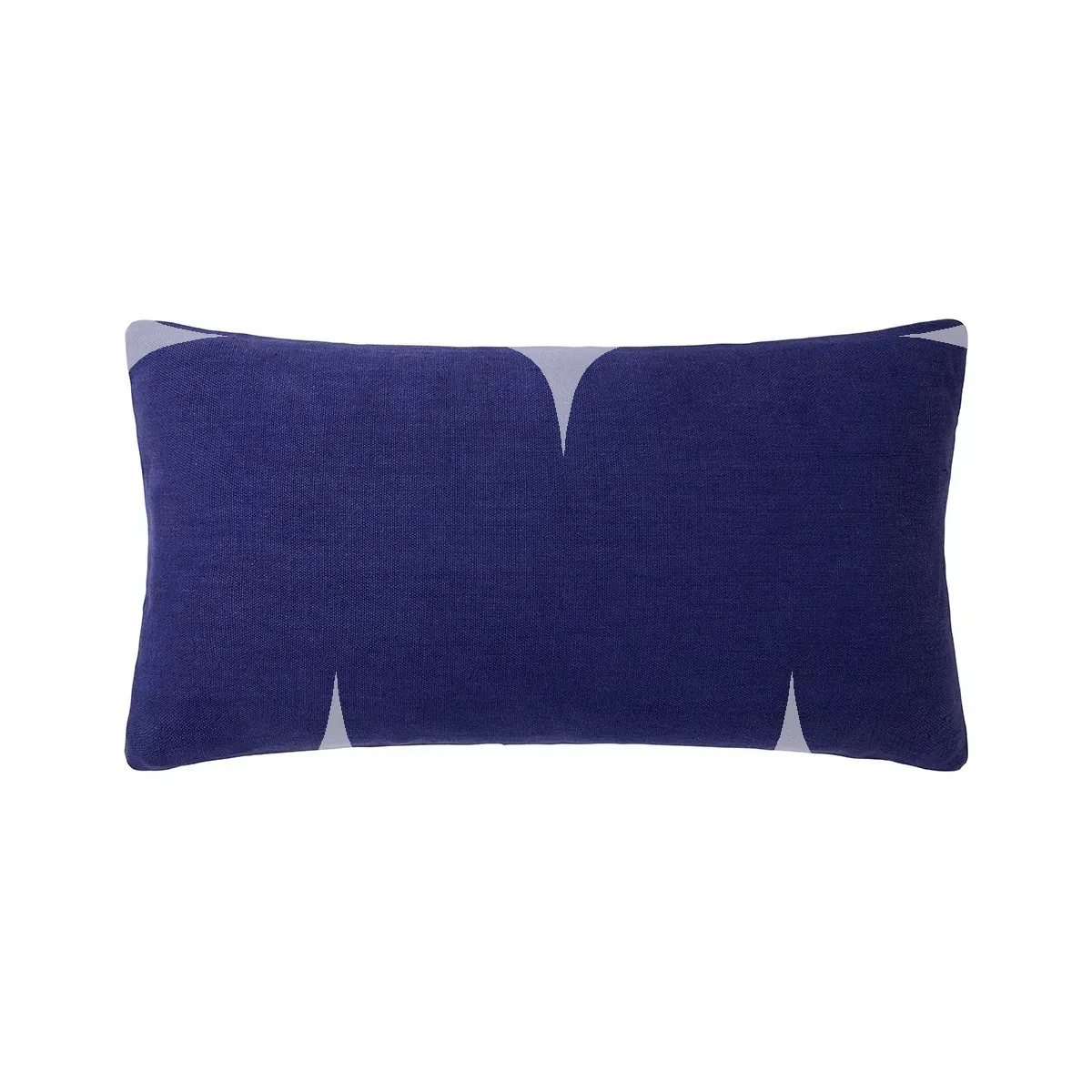 Ultramarine Knit Lumbar Cushion — photo 1