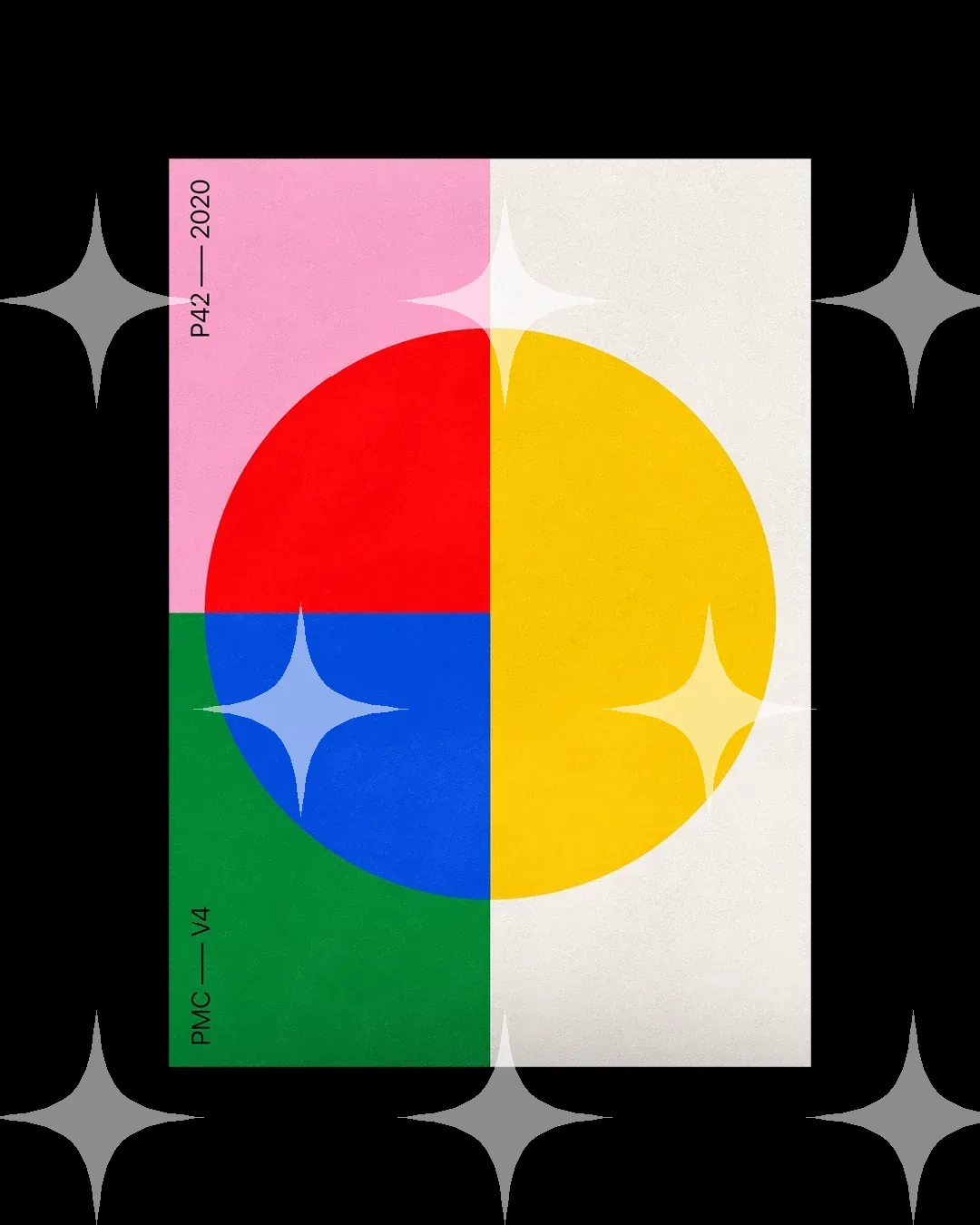 'P42-2020' Geometric Art Print — photo 1