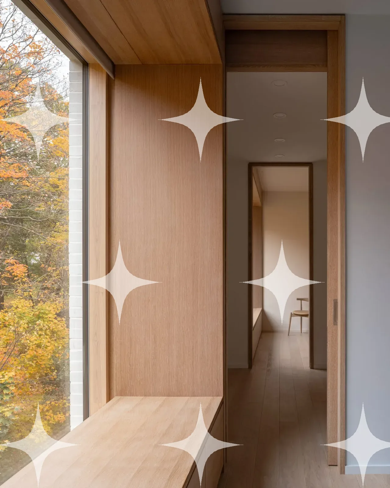 Oak Corridor with Autumn Window — photo 1