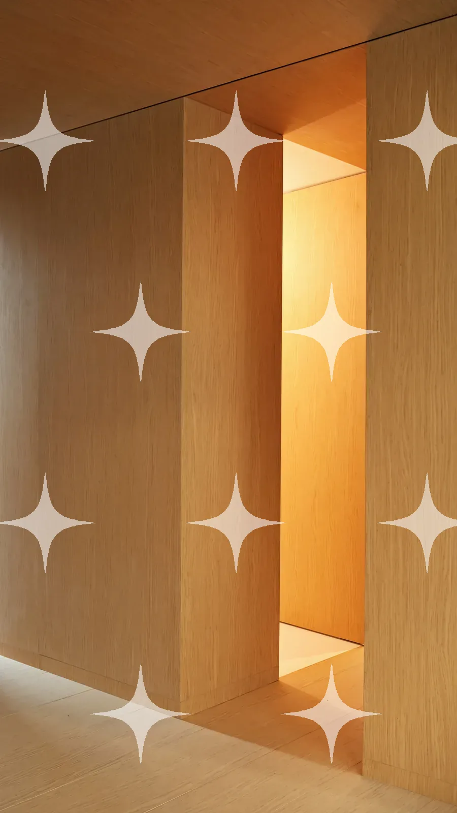 Lit Doorway in Oak Panelling — photo 1
