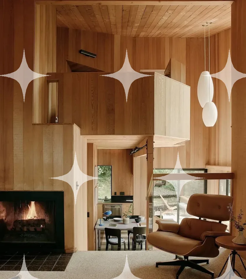 Timber Room with Open Fire — photo 1