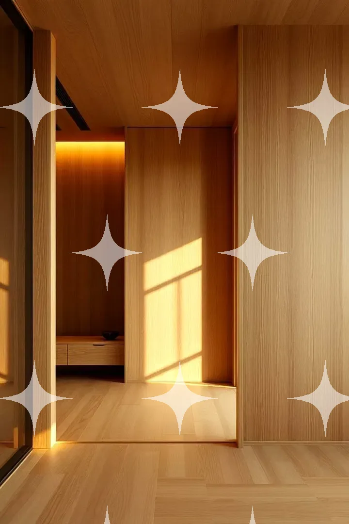 Sunlit Oak Entrance Hall — photo 1
