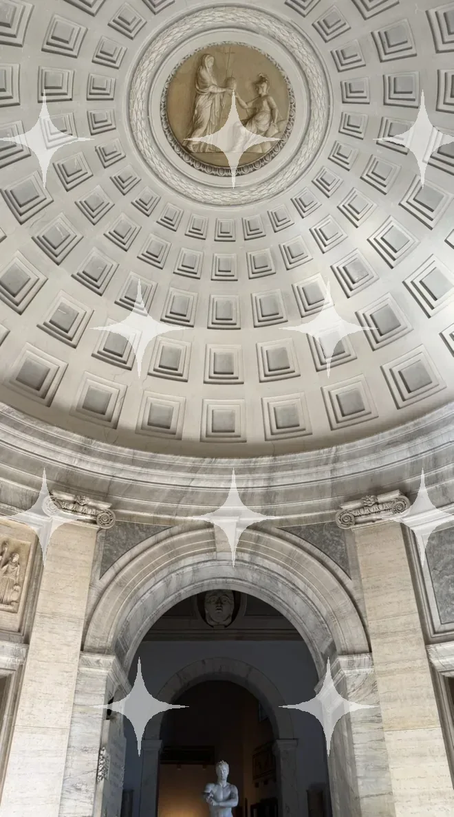 Coffered Dome Over an Arch — photo 1
