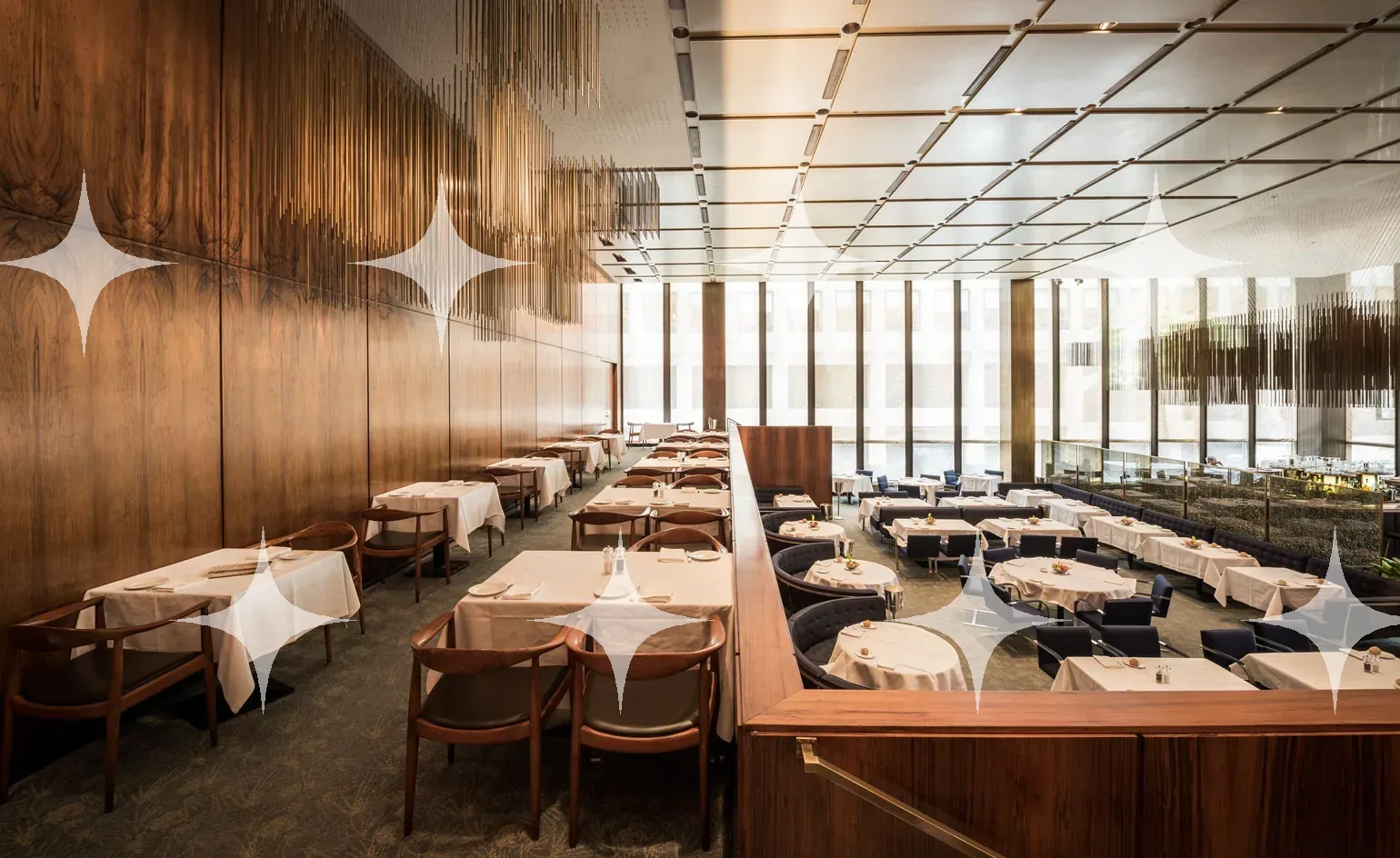 Timber-Ceilinged Dining Room — photo 1