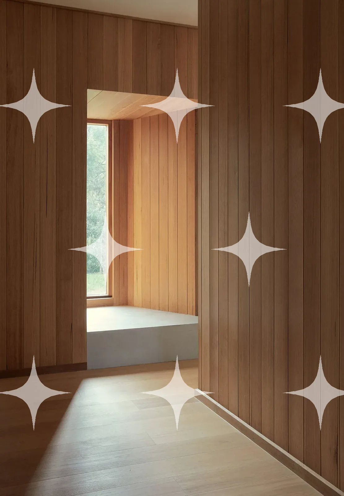 Timber Doorway to a Bathroom — photo 1