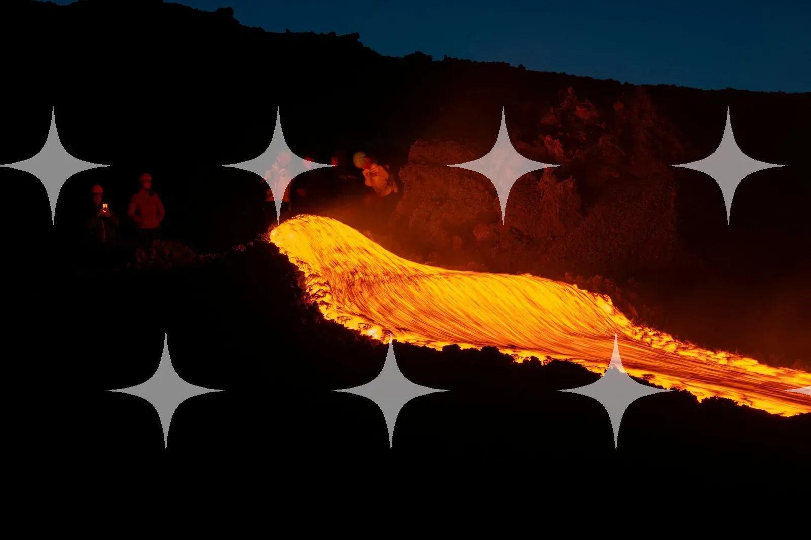 Lava Flow by Night — photo 1