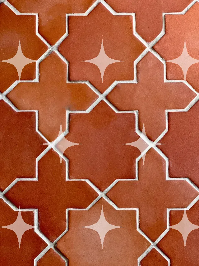 Terracotta Geometric Tilework — photo 1
