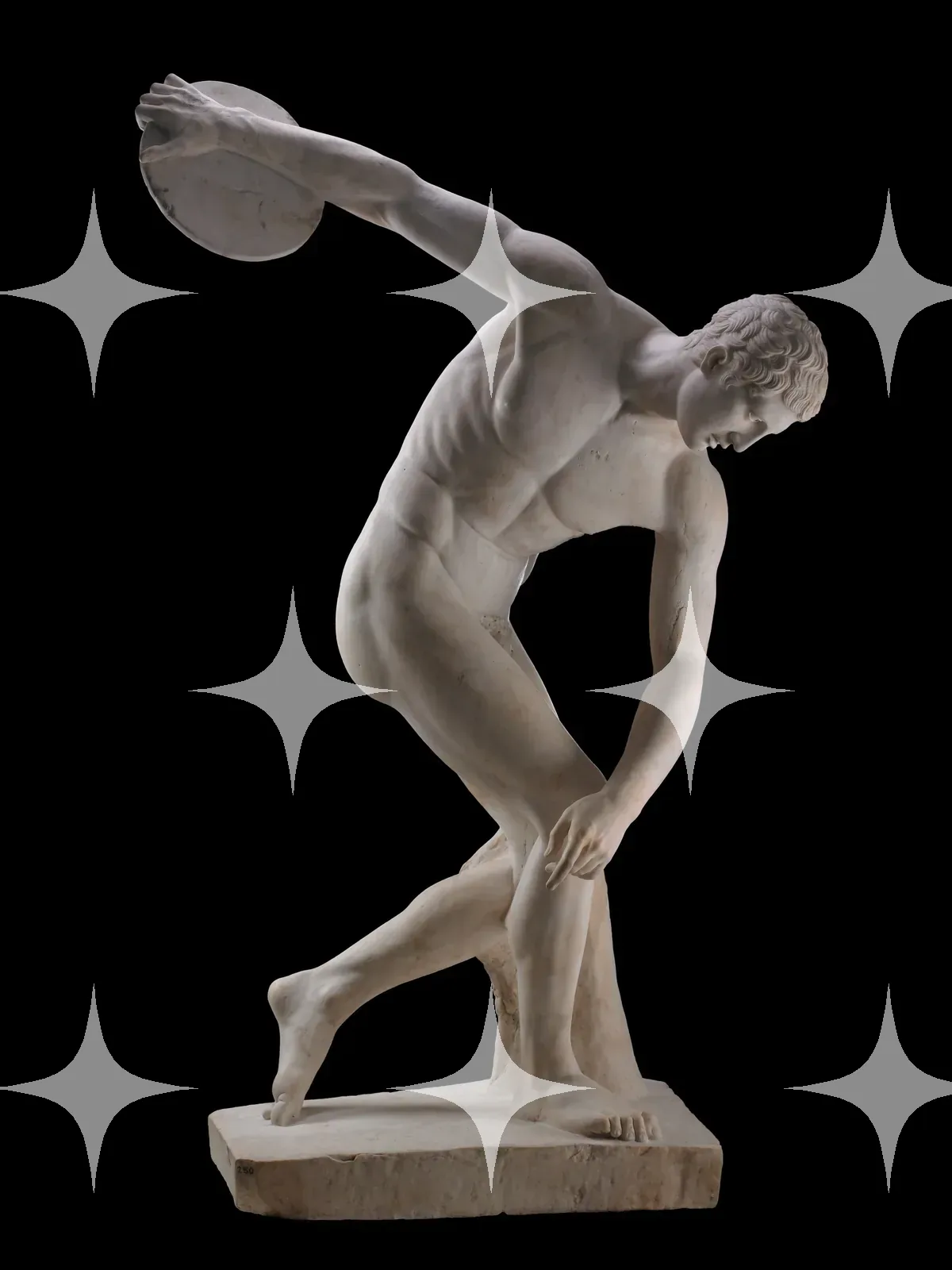 Discobolus, Marble Cast — photo 1